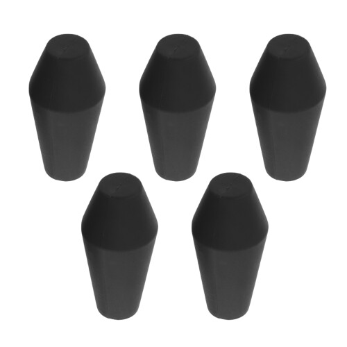 5Stk Gummispitzen 8Mm, Stumpfe Pfeilspitzen Für Bogenschießen