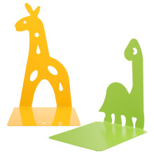 2Stk Dinosaurier Giraffe Buchstützen Für Schreibtisch Bibliothek