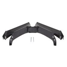 Spoiler ABS Frontverkleidungsflügel Schwarz Sportlich