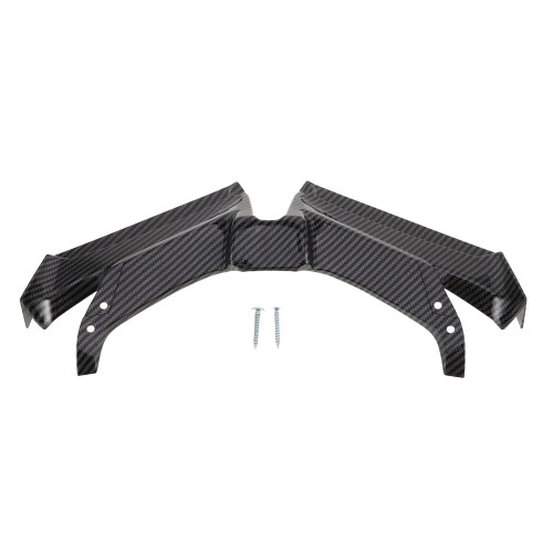 Spoiler ABS Frontverkleidungsflügel Schwarz Sportlich