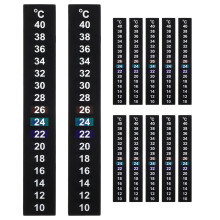 12 Aquarium Thermometer Strips Visbak En Terrarium