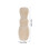 10Pcs Light Yellow Wooden Blind Cord Pulls Knobs for Curtain Crafts 2