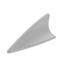 Grijze ABS Shark Fin Auto Dak Antenne Cover Stijlvol Universeel