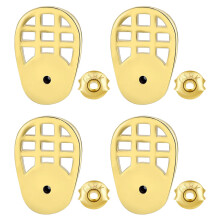 4Set Anti- Oorbel Steunen Metaal Grote Oorbellen Comfort