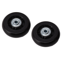 Silent PU Radwechselset für Trolley Koffer 60x24mm