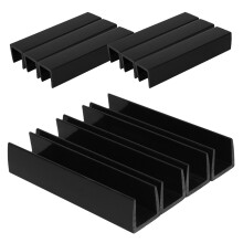 10Stk Haustier- Kindergitter Verstärkung PVC U-Nut Robust