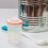 6St Transparante Formulebakje Met 2-Voudig , Draagbaar, PP 6