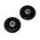 Silent-Kofferradwechselset 64x24mm PU-Gummi-Drehrollen 10