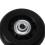 Silent-Kofferradwechselset 64x24mm PU-Gummi-Drehrollen 9
