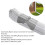 4PCS Stainless Steel Gutter Extension Hinge, 14.5x6cm 5