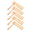 5St Kinderen Instrument Ratel Noise Maker Khaki Handzaam 10