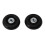 Silent-Kofferradwechselset 64x24mm PU-Gummi-Drehrollen 8