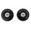 Silent-Kofferradwechselset 64x24mm PU-Gummi-Drehrollen 15