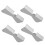 4PCS Stainless Steel Gutter Extension Hinge, 14.5x6cm 13