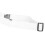 Clear Waterproof PVC Sling Bag, Large Capacity, Adjustable Strap, White 8
