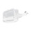 Clear Waterproof PVC Sling Bag, Large Capacity, Adjustable Strap, White 7