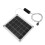 Geräuschloser 20W Solarfischteichbelüfter mit einstellbarer Leistung 6