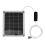 Geräuschloser 20W Solarfischteichbelüfter mit einstellbarer Leistung 4
