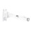 Clear Waterproof PVC Sling Bag, Large Capacity, Adjustable Strap, White 9