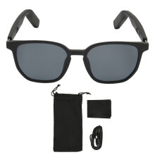 Bluetooth-Smartbrille mit offenem Ohr, Freisprechfunktion, Sprachassistent, UV-Schutz und Touch-Steuerung für Damen und Herren