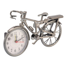 Vintage Fahrrad Tischuhr - Lebensechte Retro-Deko Wecker für Zuhause, Schlafsaal, Büro