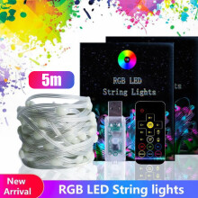 RGB Dream Color Rope Lights, DIY Multicolor Decorations for Indoor & Outdoor Spaces