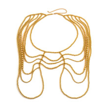 Damen-Taillenkette mit einzigartigem-Goldfarbe 1605
