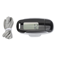 3D Step Tracker with Accurate Counting, Simple USB Rechargeable Pedometer Large LCD Screen Lightweight Easy to Carry for All Ages Men Women Kids Senio