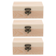 3Stk. Holzbox Für Ätherische Öle, Transportkoffer 15 Ml