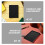 2Pièces Plateau Stable Noir 1/4 Pour Support Projecteur Et Ordinateur 8