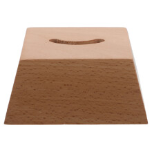 Base De Calzador Madera Natural Para Y Bota En Casa