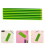 50Pièces Crayons Bois Triangulaires Vert Usage Construction 10