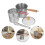 Friteuse 3 L En Acier Inoxydable Panier Unique 6