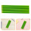 50Pièces Crayons Bois Triangulaires Vert Usage Construction 6