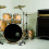 2Pièces Base De Jambe De Batterie En Métal Argenté Pour Percussion 4