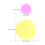 15Pièces Auto-Adhésives Pet Correction Couleurs Lumière 3