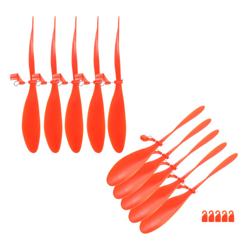 10Pcs Plastic Propeller For Helicopter And Small Airplane Model Crafts
