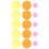 15Pièces Auto-Adhésives Pet Correction Couleurs Lumière 10