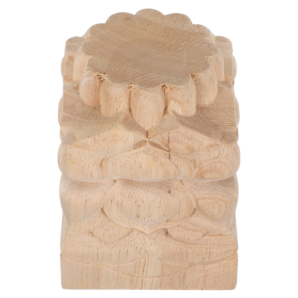 Unfinished Wooden Finial For Bed Posts Staircase Fence Gate 3592823436984