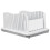 White Plastic Bread Slicing Guide Adjustable Toast Cutter 10