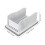 White Plastic Bread Slicing Guide Adjustable Toast Cutter 3