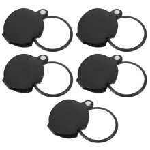 5 Unidades Lupa De Bolsillo Portátil Plegable Para Lectura