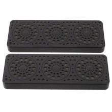 2Pcs Cigar Humidifier Case Portable Humidor Box With Moisture Control
