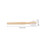 8Pcs Medium Hard Nylon Denture Brushes with Bamboo Grip for Daily Care 3