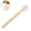 8Pcs Medium Hard Nylon Denture Brushes with Bamboo Grip for Daily Care 10