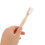 8Pcs Medium Hard Nylon Denture Brushes with Bamboo Grip for Daily Care 4