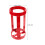 2Pcs Compact Red Iron Fire Extinguisher Holder Reinforced Wall Bracket 2