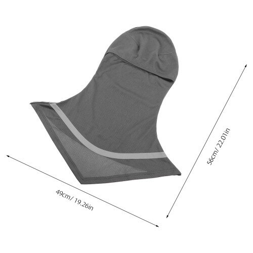 Lichtgewicht Wind- En Stofdicht Balaclava Met Reflector 1