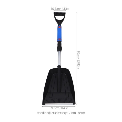 Space-Saving Telescopic Snow Alloy Winter Car Snow Remover 1