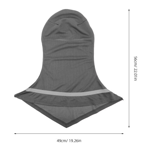 Lichtgewicht Wind- En Stofdicht Balaclava Met Reflector 2